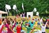 Yoga-Festival in Mecklenburg auf Schloss Daschow. Foto (c) I. Wetzig