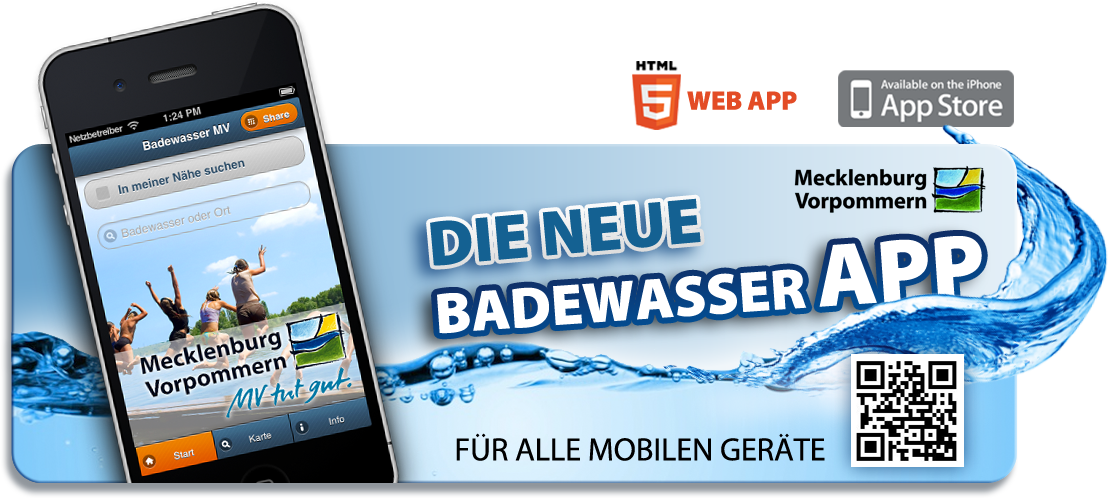 Banner f&uuml;r www.badewasser-mv.de