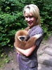 interner Link (neues Fenster): Bild vergrößern: Die Ministerin während des Besuchs im Schweriner Zoo