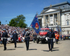 Aufmarsch der Feuerwehr