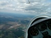 Aufgenommen bei einem dreistündigen Ausbildungsflug bei bestem Flugwetter nahe Boizenburg. Foto (c) Phillip Wieburg