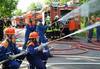 Voller Einsatz beim L�schen