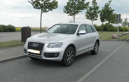 Der gestohlene Geländewagen Audi Q5