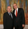 Ministerpräsident Erwin Sellering und Jürgen Goecke (l.)